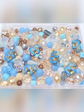 Czech glass loose bead mix jewelry-making